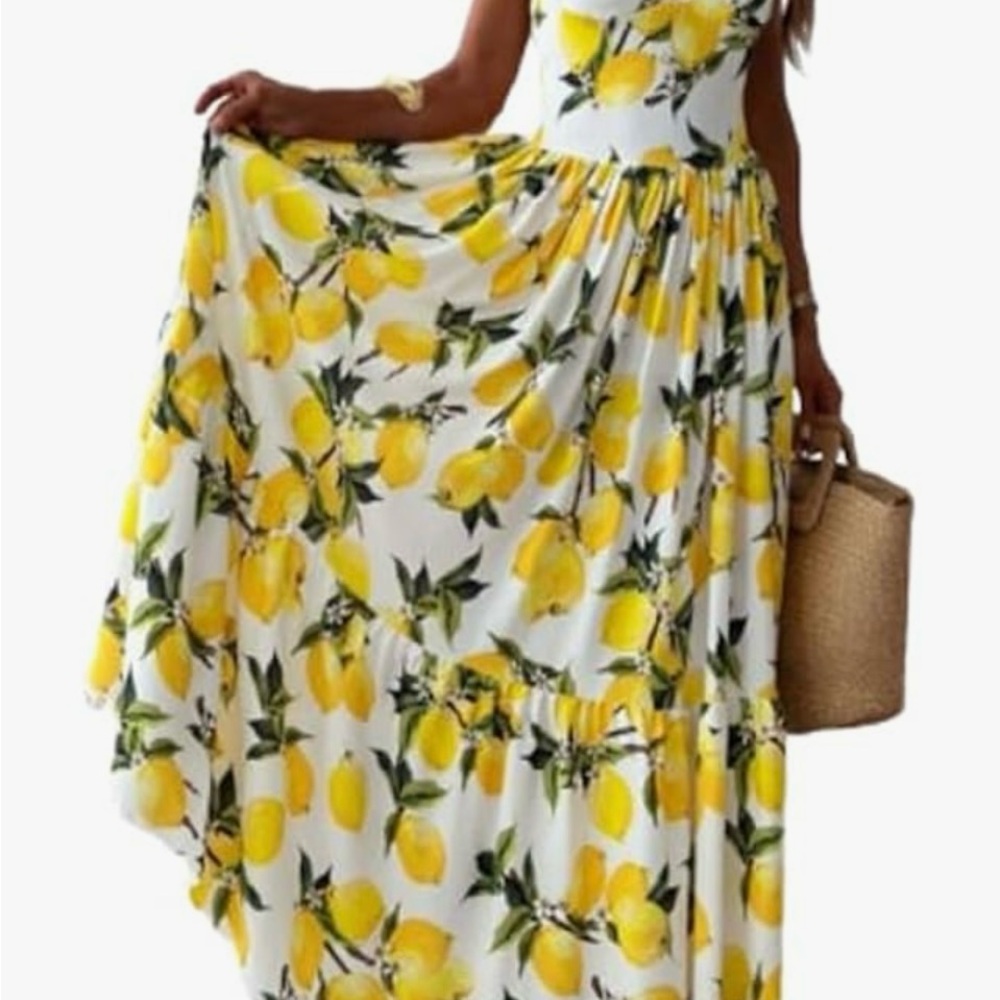 NWOT Lemon Print Maxi Dress
Never worn
🍋🍋🍋🍋 - Picture 4 of 10